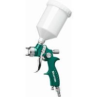 Краскопульт пневматический Kraftool AirFlat 06524-1.4 с верхним бачком LVLP 1,4 мм