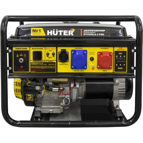 Электрогенератор Huter DY9500LX-3 PRO-электростартер 380В/220В 64/1/77 фото 6 Электрогенератор Huter DY9500LX-3 PRO-электростартер 380В/220В 64/1/77 фото 6