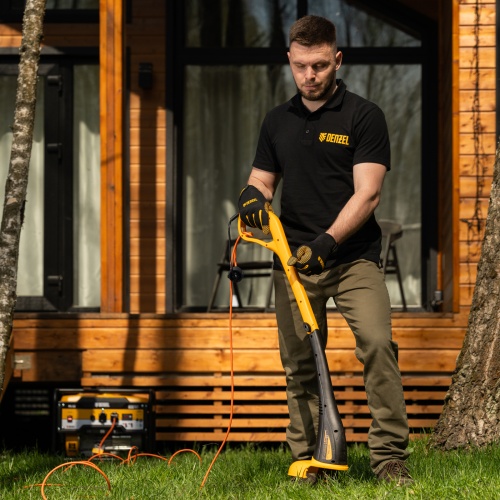 Удлинитель-шнур силовой Garden Series, ПВС, 10м, 1 розетка 3 x 1,5 мм, Denzel фото 12