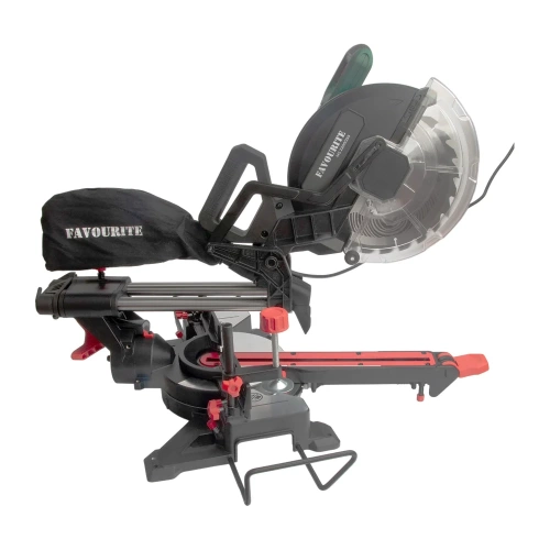 Пила торцовочная FAVOURITE MS 2200/255 2200Вт, 255мм, 4500об/мин, 0°-45°/0°-45° 122112200 фото 3