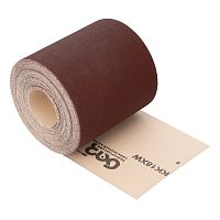 Шкурка на тканевой основе, KK18X W, зернистость 25Н(P 60) бобина 200мм х 20 м, водостойкая, "БАЗ"