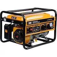 Электростанция SBK BG4100 (2.8кВт, 2x230В/16А/2.5кВт, 12В, бак 15.0л) 00-00010468