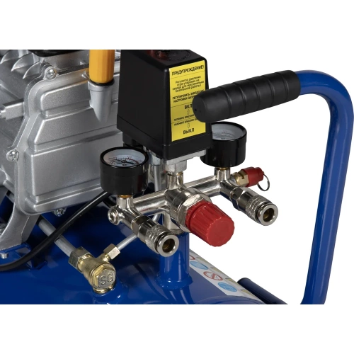 Поршневой компрессор Optimus 300л/мин, 2.2 кВт, 220 В, ресивер 24 л hd OPT-302430 фото 7