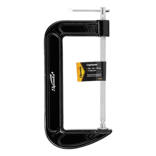 Струбцина G-образная, 200 мм Sparta фото 4