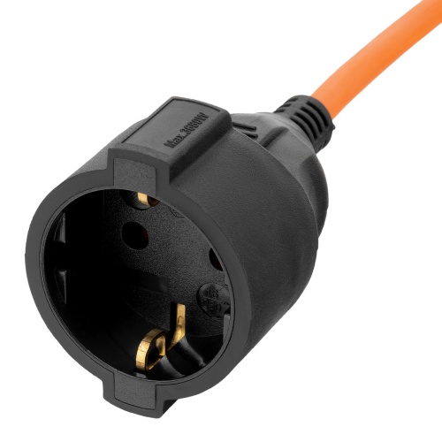 Удлинитель-шнур силовой Garden Series, ПВС, 10м, 1 розетка 3 x 1,5 мм, Denzel фото 4