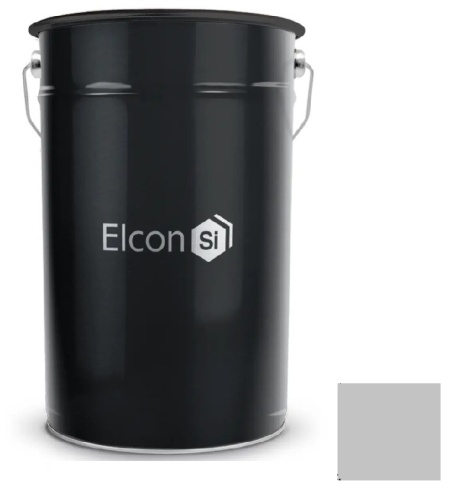Эмаль термостойкая Elcon КО-870 400 градусов серая 25 кг