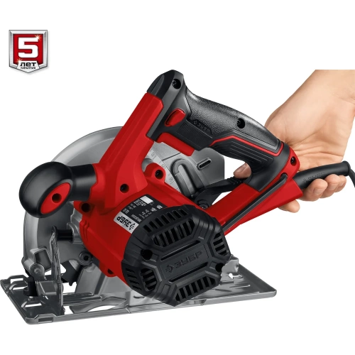 Дисковая циркулярная пила ЗУБР диск 165 мм, 1300 Вт ПД-55 фото 10