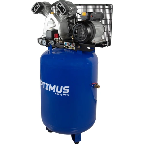 Поршневой компрессор Optimus вертикальный, 420 л/мин, ресивер 150 литров, 2,2 квт hd OPT-301542A фото 5