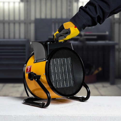 Тепловая пушка, керамический нагреватель (тепловентилятор) DHC 3-150, 230 В, 0.025/1.5/3 кВт Denzel фото 22