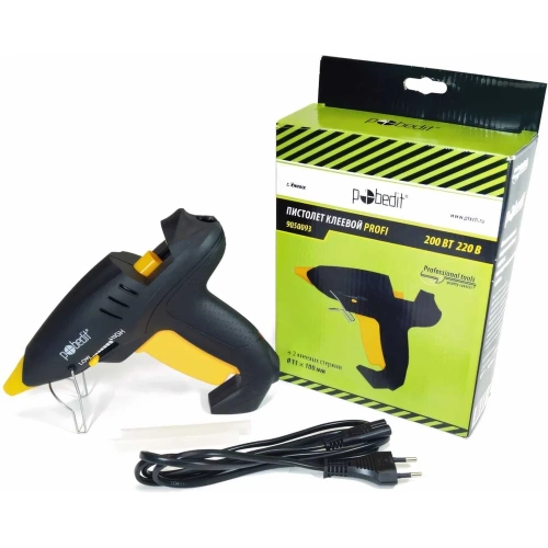 Клеевой пистолет Pobedit Profi 200 Вт 9050093 фото 4 Клеевой пистолет Pobedit Profi 200 Вт 9050093 фото 4