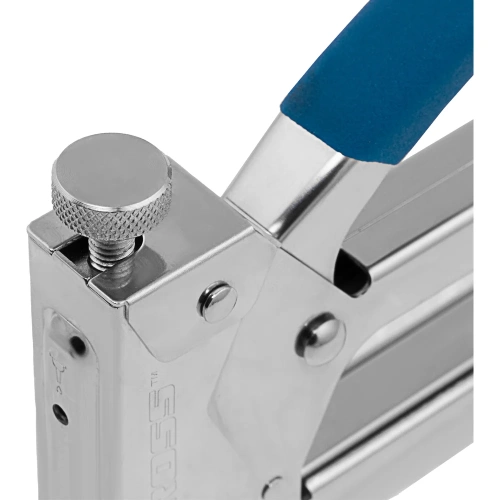 Мебельный регулируемый степлер, стальной корпус, тип скобы 53, 4-14мм GROSS Handwerker 41000 фото 9