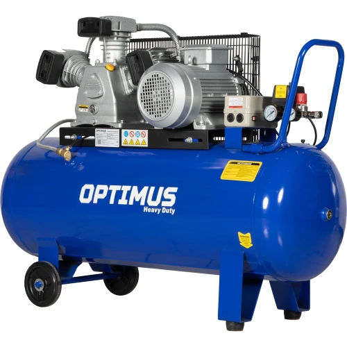 Компрессор поршневой OPTIMUS 580л/мин, 3кВт, 380В, ресивер 150л OPT-301558 фото 5 Компрессор поршневой OPTIMUS 580л/мин, 3кВт, 380В, ресивер 150л OPT-301558 фото 5