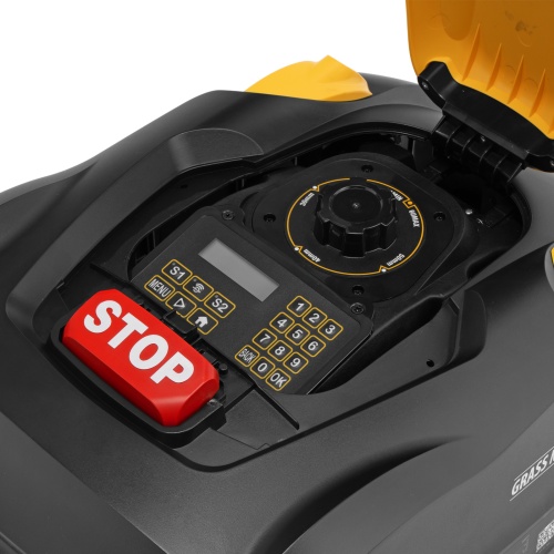 Робот-газонокосилка Grass Master 1000 1000м², 3Ач, 28V, LCD дисплей, Wi-Fi Denzel фото 18 Робот-газонокосилка Grass Master 1000 1000м², 3Ач, 28V, LCD дисплей, Wi-Fi Denzel фото 18