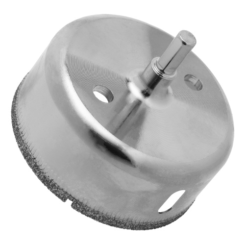 Сверло по керамической плитке и стеклу, 70 х 55 мм, шестигранный хвостовик, с центрующим сверлом Сибртех фото 2