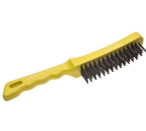 Щетка стальная Stayer Master 35015-5 с пластмассовой ручкой 5 ряда