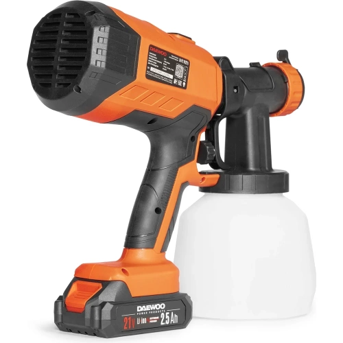 Краскопульт аккумуляторный DAEWOO DAPS 1121Li SET фото 6 Краскопульт аккумуляторный DAEWOO DAPS 1121Li SET фото 6