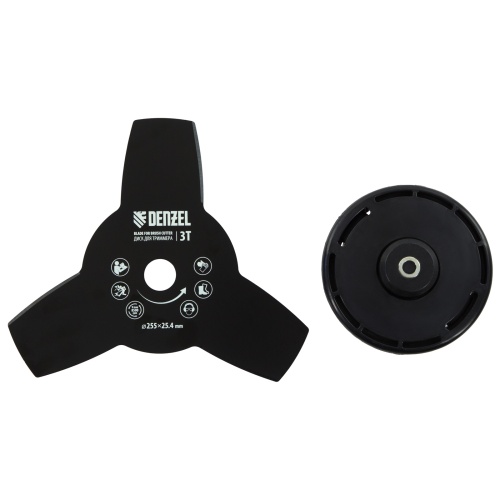 Триммер бензиновый DR-33S, 33 см3, разъемная штанга, состоит из 2 частей Denzel фото 14