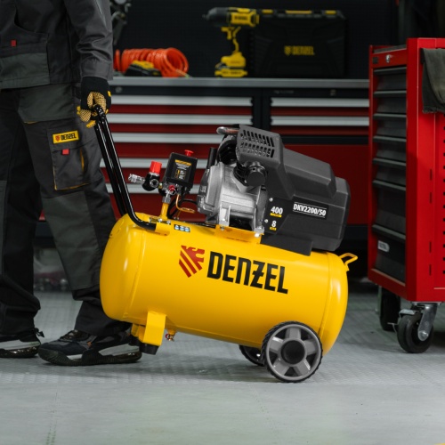 Компрессор воздушный DKV2200/50, Х-PRO 2.2 кВт, 400 л/мин, 50 л Denzel фото 49 Компрессор воздушный DKV2200/50, Х-PRO 2.2 кВт, 400 л/мин, 50 л Denzel фото 49