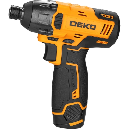 Аккумуляторный ударный винтоверт DEKO DKIS12-Li, с быстрозажимным патроном, 12В, 2*1.5Ач, в кейсе 063-4390 фото 4 Аккумуляторный ударный винтоверт DEKO DKIS12-Li, с быстрозажимным патроном, 12В, 2*1.5Ач, в кейсе 063-4390 фото 4