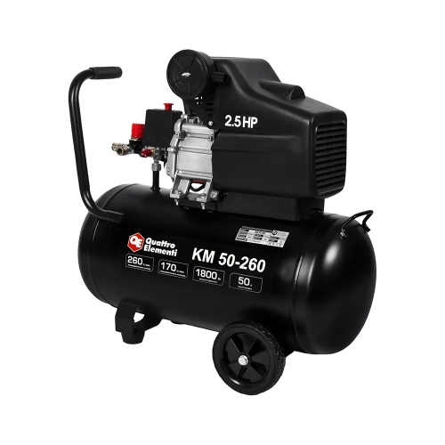 Поршневой масляный компрессор QUATTRO ELEMENTI KM 50-260 248-498 фото 5