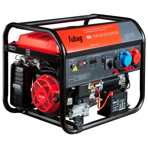 Электростанция бензиновая FUBAG BS 7500 XD ES Duplex 46712 фото 6