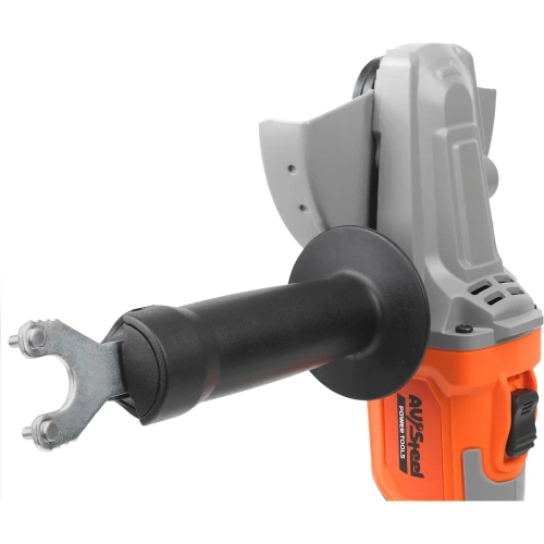 Шлифмашина угловая аккумуляторная AV Steel AV-AG 18/125 BL (1x4Ah) AV-962100 фото 4