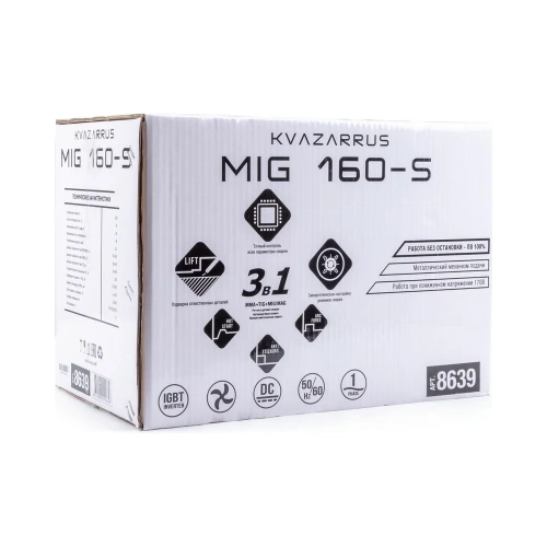 Сварочный полуавтомат KVAZARRUS MIG 160-S 8639 фото 9
