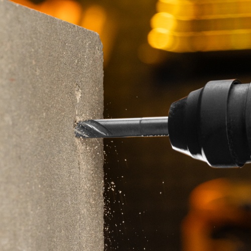 Бур по бетону, цельная крестовая пластина, 10x115 мм, SDS PLUS Denzel фото 8