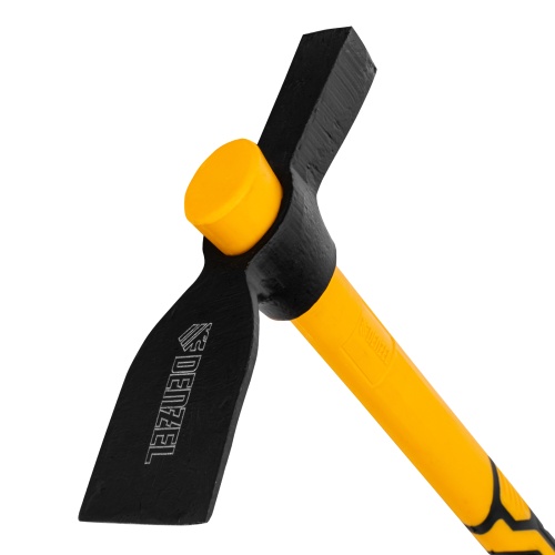 Кирка-молоток 650 г, фибергласовая обрезиненная рукоятка 385 мм Denzel фото 3