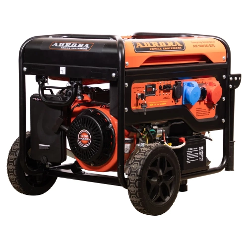 Генератор AURORA AGE 10500 DSX DUAL 380 В, 8.5 кВт, 220 В-8.5 кВт, электростартер, счетчик 35860 фото 7