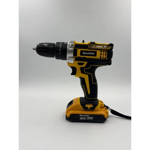 Дрель-шуруповерт аккумуляторная BlackWeld DZ04Y 21V 1.5Ah 150153