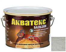 Бальзам масло для древесины Акватекс Иней 2 л