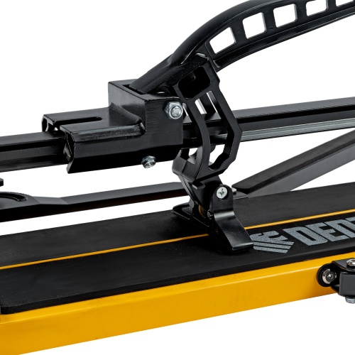 Плиткорез рельсовый 1000х16мм, каретка на подш., стальная станина, усил. рукоятка-пенал Denzel фото 7