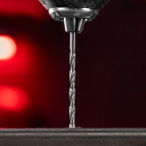 Сверло по металлу, 3 мм, полированное, HSS, 10 шт, цилиндрический хвостовик Matrix фото 9