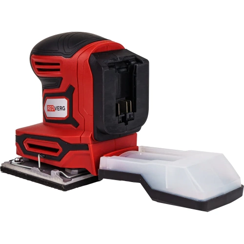 Машина плоско-шлифовальная аккумуляторная REDVERG RD-SG18/U (без акк, без з/у) 00006686427 фото 3