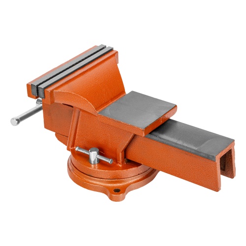 Тиски слесарные, 200 мм, поворотные, с наковальней Sparta фото 2