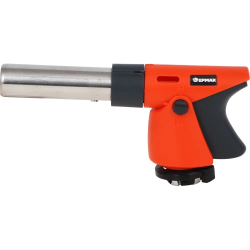 Горелка газовая с газогенератором ЕРМАК регулятор подачи воздуха, кнопка блокировки, 17x7.8x3.8 см 116-051 фото 3 Горелка газовая с газогенератором ЕРМАК регулятор подачи воздуха, кнопка блокировки, 17x7.8x3.8 см 116-051 фото 3