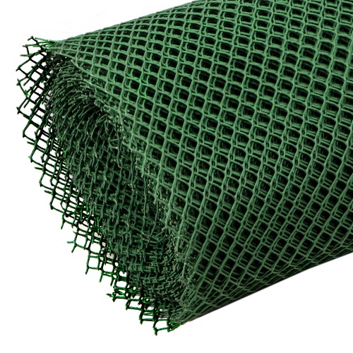 Решетка заборная в рулоне, 1.6 х 25 м, ячейка 22 х 22 мм, пластиковая, зеленая, фото 4