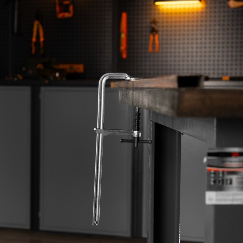 Струбцина F-образная, 80x300мм, кованая Denzel фото 10 Струбцина F-образная, 80x300мм, кованая Denzel фото 10