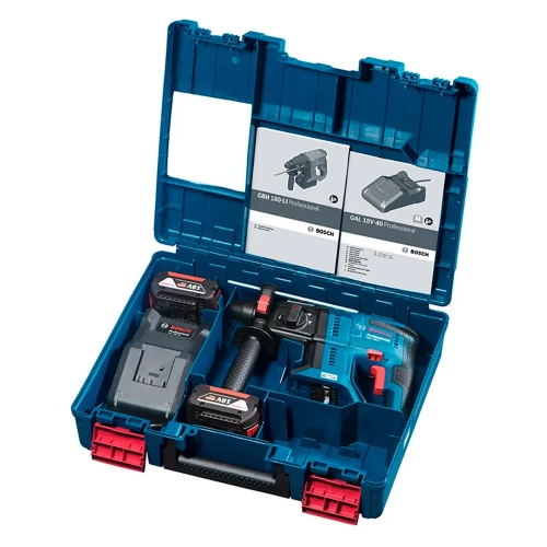 Аккумуляторный бесщеточный перфоратор Bosch GBH 180-LI с 2 АКБ и ЗУ 0611911121 фото 4 Аккумуляторный бесщеточный перфоратор Bosch GBH 180-LI с 2 АКБ и ЗУ 0611911121 фото 4