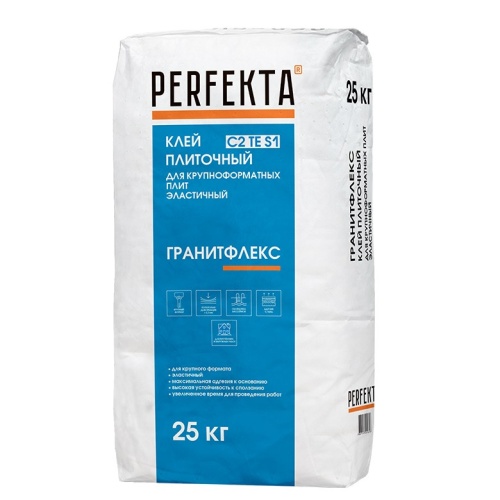 Клей плиточный Perfekta Гранитфлекс C2TE S1 25 кг