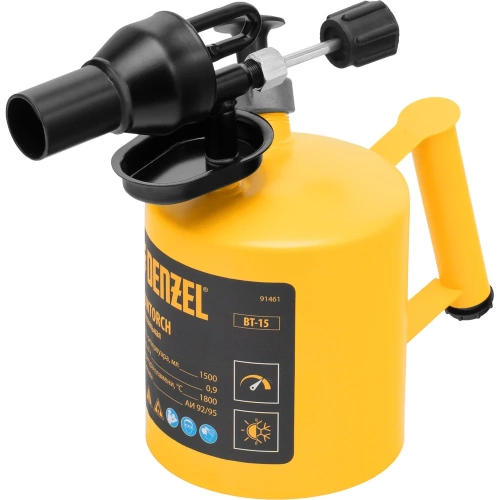 Лампа паяльная Denzel ВТ-15, 1,5 л 91461