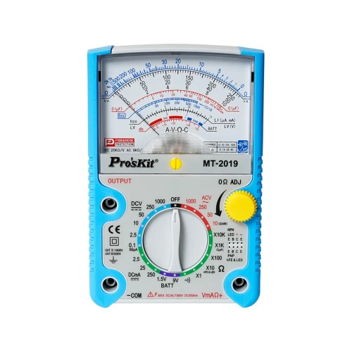 Аналоговый мультиметр ProsKit MT-2019 С00040186