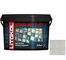 Затирка эпоксидная для швов Litokol Starlike Evo S.105 Bianco Titanio 2,5 кг