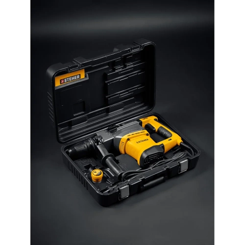 Перфоратор STEHER 40 мм, 1250 Вт, SDS-Max HD-40-1250 MAX фото 5 Перфоратор STEHER 40 мм, 1250 Вт, SDS-Max HD-40-1250 MAX фото 5