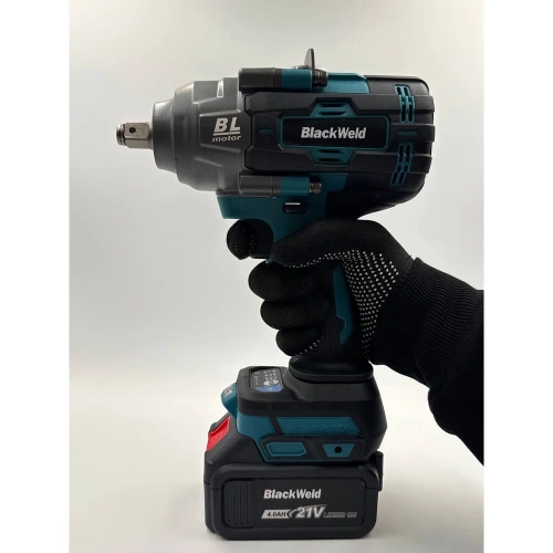 Гайковерт аккумуляторный бесщеточный BlackWeld BS06 800N 4.0 Ah 150164 фото 10 Гайковерт аккумуляторный бесщеточный BlackWeld BS06 800N 4.0 Ah 150164 фото 10