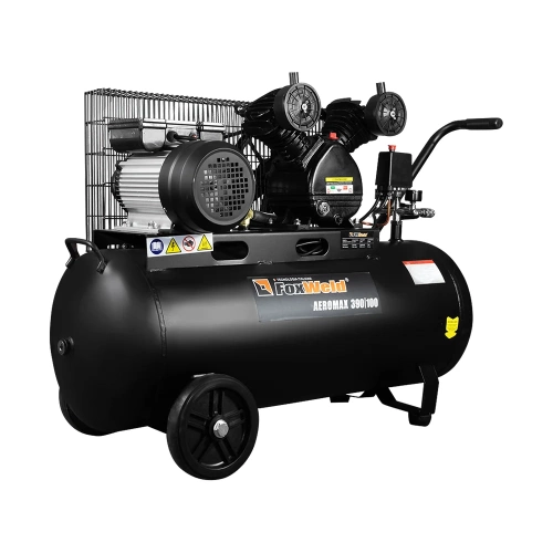 Компрессор FOXWELD AEROMAX 390/100 масляный, ременной 7290 фото 5 Компрессор FOXWELD AEROMAX 390/100 масляный, ременной 7290 фото 5