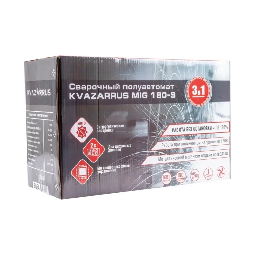 Сварочный полуавтомат KVAZARRUS MIG 180-S 8654 фото 8 Сварочный полуавтомат KVAZARRUS MIG 180-S 8654 фото 8