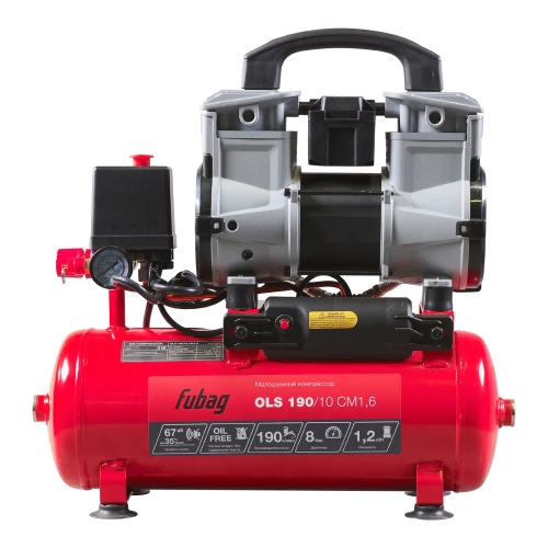 Компрессор безмасляный малошумный FUBAG OLS 190/10 CM1.6 646066 фото 5 Компрессор безмасляный малошумный FUBAG OLS 190/10 CM1.6 646066 фото 5