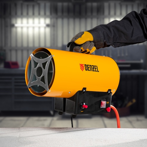 Газовая тепловая пушка GHG-10, 10 кВт, 300 м3/ч, пропан-бутан Denzel фото 18